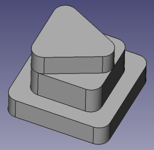 FreeCAD Model of Button