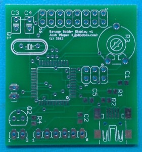Unpopulated LCD Control Board