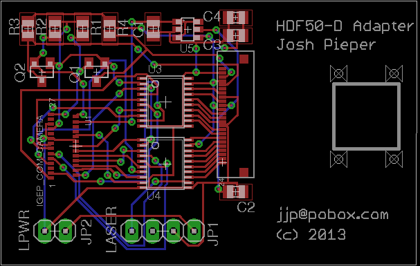 IGEP COM Pro to TechToys OV9650 Adapter